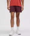 Lululemon Pace Breaker Lined Shorts 5" In Brown
