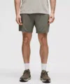 Lululemon Pace Breaker Lined Shorts 7" In Gray