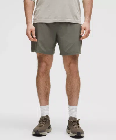 Lululemon Pace Breaker Lined Shorts 7" In Gray