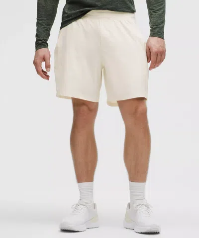 Lululemon Pace Breaker Lined Shorts 7" In White