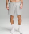 Lululemon Pace Breaker Lined Short 7" In Gray