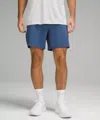Lululemon Pace Breaker Lined Shorts 7" In Blue