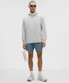 Lululemon Pace Breaker Linerless Short 5" In Blue