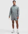 Lululemon Pace Breaker Linerless Short 5" In Blue