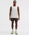 Lululemon Pace Breaker Linerless Short 5" In Brown