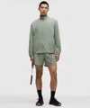 Lululemon Pace Breaker Linerless Short 5" In Green