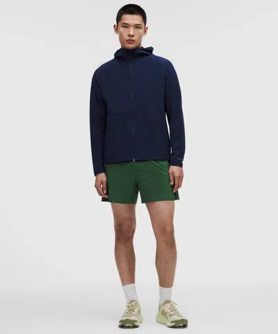 Lululemon Pace Breaker Linerless Short 5" In Green