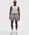 Lululemon Pace Breaker Linerless Short 5" In Multi