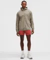 Lululemon Pace Breaker Linerless Short 5" In Orange