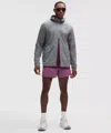 Lululemon Pace Breaker Linerless Short 5" In Purple
