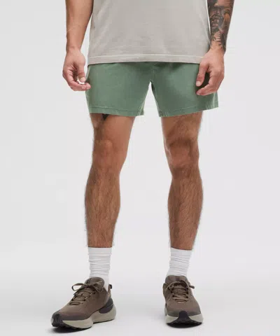Lululemon Pace Breaker Linerless Shorts 5" In Green