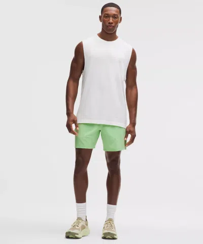 Lululemon Pace Breaker Linerless Short 7" In Green