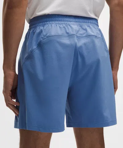 Lululemon Pace Breaker Linerless Short 7" In Blue