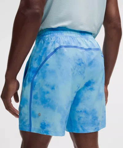 Lululemon Pace Breaker Linerless Short 7" In Blue