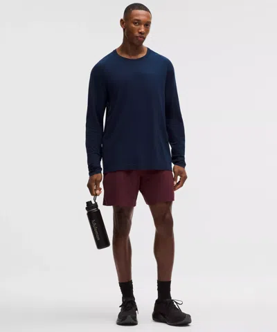 Lululemon Pace Breaker Linerless Short 7" In Brown