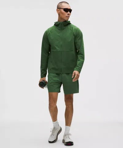 Lululemon Pace Breaker Linerless Short 7" In Green