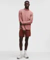 Lululemon Pace Breaker Linerless Short 7" In Red