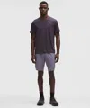 Lululemon Pace Breaker Linerless Short 9" In Purple