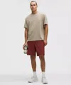 Lululemon Pace Breaker Linerless Short 9" In Red