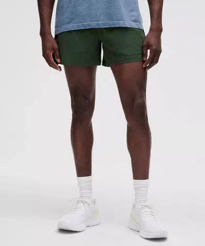 Lululemon Pace Breaker Linerless Shorts 5" In Green