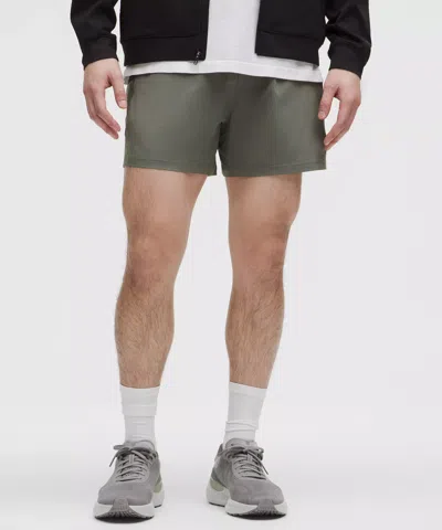 Lululemon Pace Breaker Linerless Shorts 5" In Green