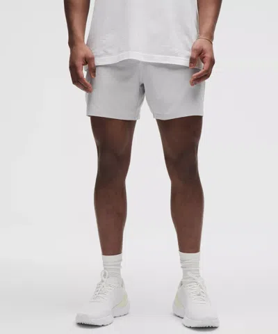 Lululemon Pace Breaker Linerless Shorts 5" In White