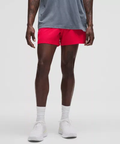 Lululemon Pace Breaker Linerless Shorts 5" In Pink