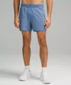 Lululemon Pace Breaker Linerless Shorts 5" In Blue