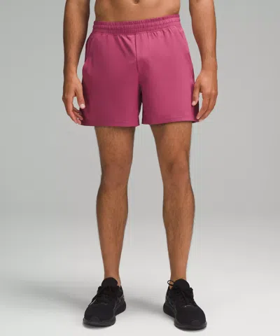 Lululemon Pace Breaker Linerless Shorts 5" In Pink