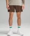 Lululemon Pace Breaker Linerless Shorts 5" In Brown