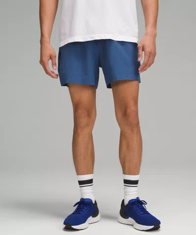 Lululemon Pace Breaker Linerless Shorts 5" In Blue