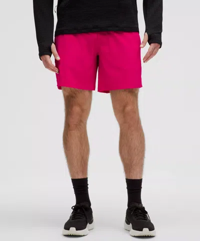 Lululemon Pace Breaker Linerless Shorts 7" In Pink