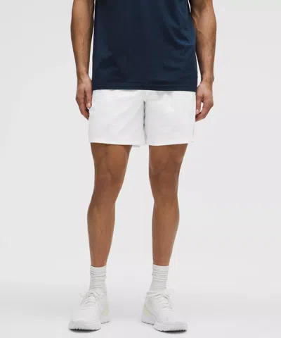Lululemon Pace Breaker Linerless Shorts 7" In White
