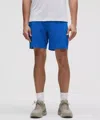 Lululemon Pace Breaker Linerless Short 7" In Blue
