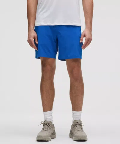 Lululemon Pace Breaker Linerless Short 7" In Blue