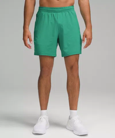 Lululemon Pace Breaker Linerless Shorts 7" In Green