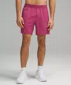 Lululemon Pace Breaker Linerless Shorts 7" In Pink