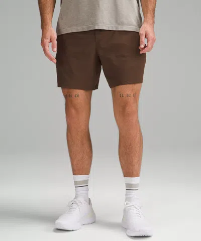 Lululemon Pace Breaker Linerless Short 7" In Brown