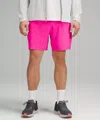 Lululemon Pace Breaker Linerless Shorts 7" In Pink