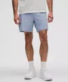 Lululemon Pace Breaker Linerless Short 7" In Blue