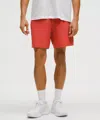Lululemon Pace Breaker Linerless Shorts 7" In Red