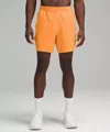 Lululemon Pace Breaker Linerless Shorts 7" In Yellow