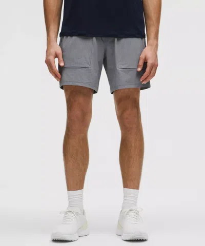 Lululemon Pace Breaker Linerless Shorts 7" Ripstop In Blue