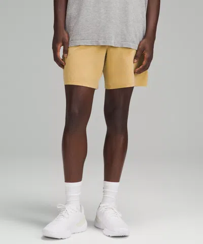 Lululemon Pace Breaker Linerless Shorts 7" In Gold
