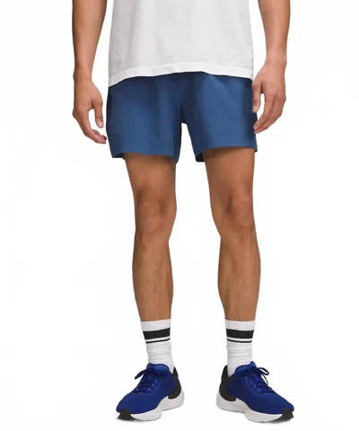 Lululemon Pace Breaker Linerless Shorts 5" In Blue