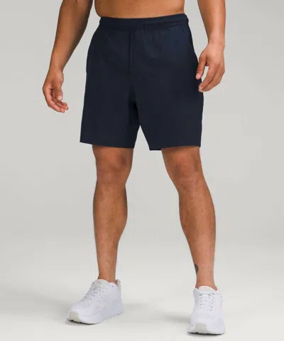 Lululemon Pace Breaker Short In True Navy In Black