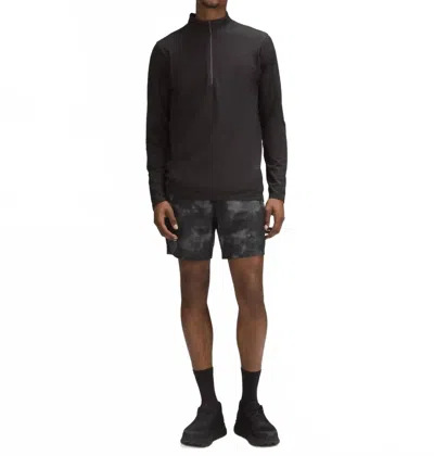 Lululemon Pace Breaker Shorts 7" Ll Reflective In Twilight Breeze In Black