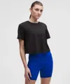 Lululemon Pace Crush Cross-back Graphic T-shirt