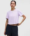 Lululemon Pace Crush Cross-back Graphic T-shirt