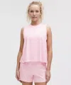 Lululemon Pace Crush Cross-back Graphic Tank Top